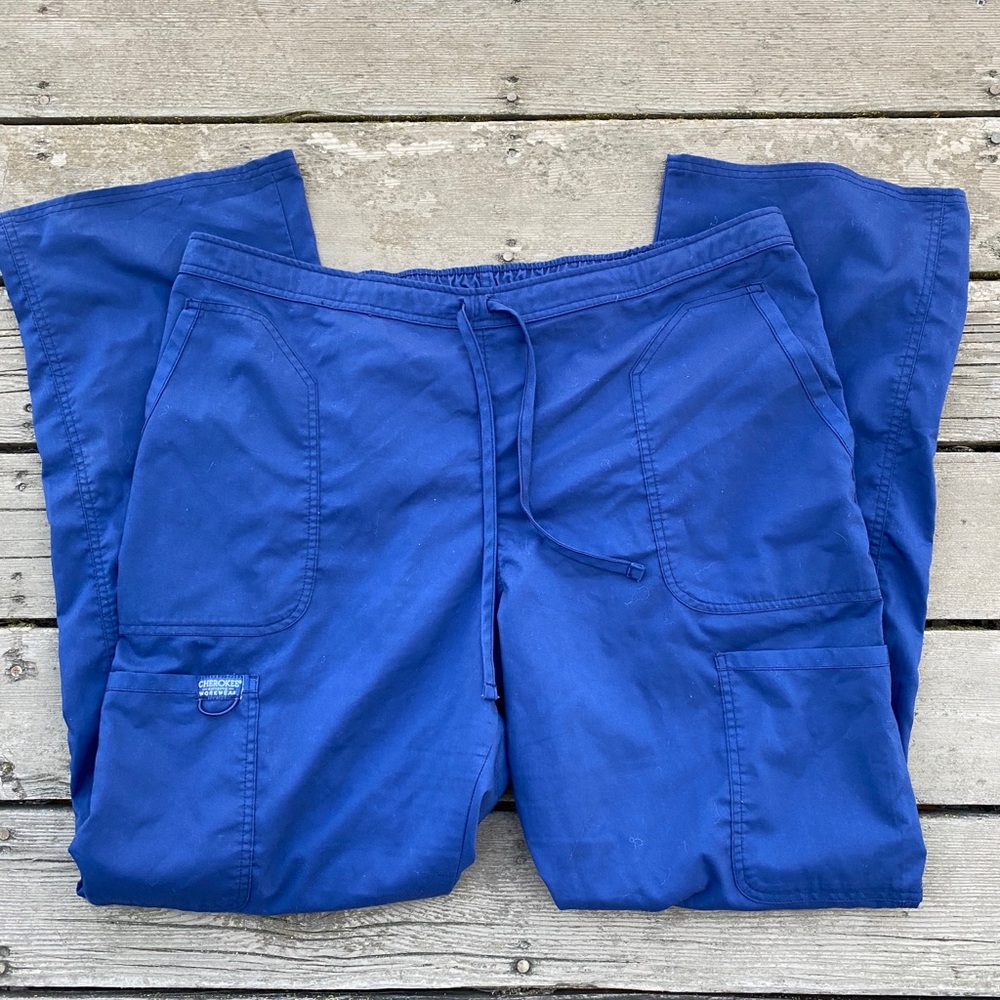 Navy blue Cherokee scrub pants